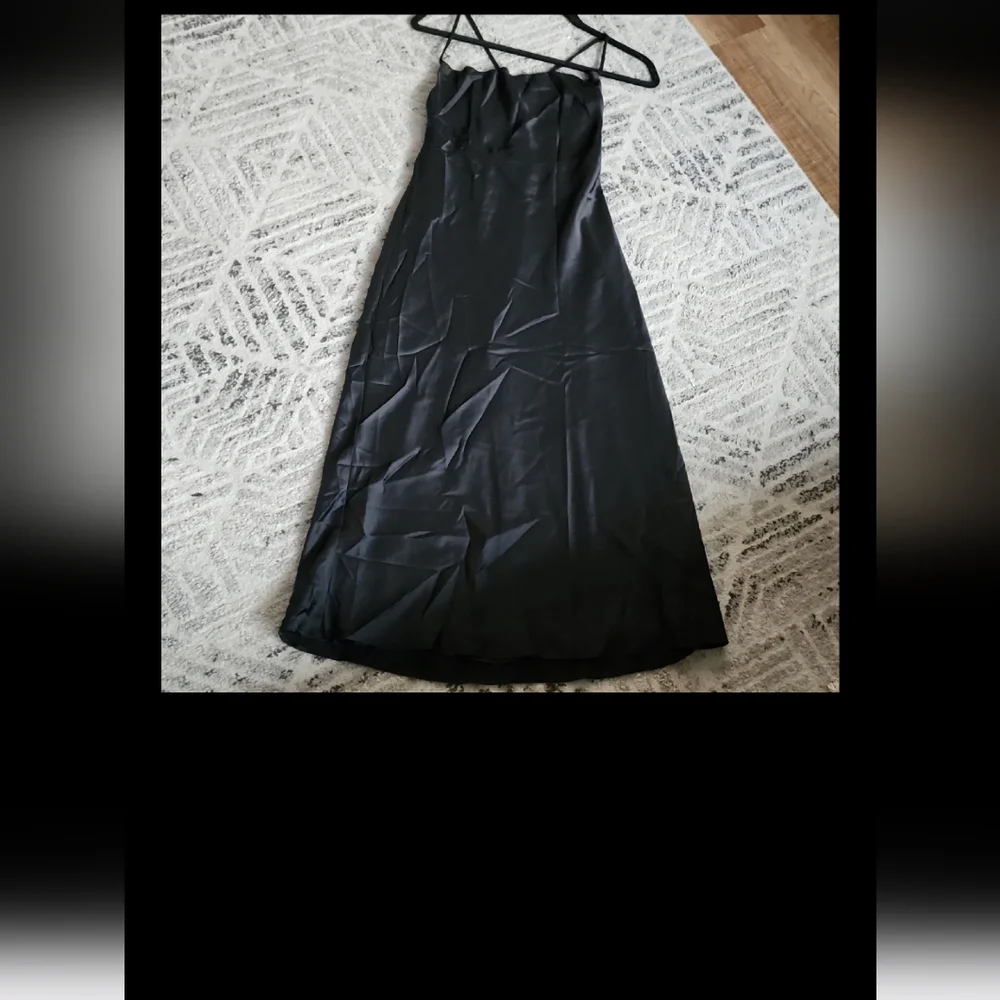 Show Me Your MuMu Black Spaghetti Strap Backless Gown - Picture 5 of 11